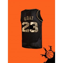 Men'S Basketball Jersey, For Leisure, Running, Training, Basketball, Daily Wear, Outdoor Sports