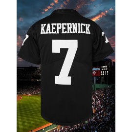 Men'S American Football Sweatshirt # 7 Black Sweatshirt Suitable For Street Team Sports Dating Beach Spring/Summer Autumn Wear S-XXXL