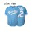 Men'S Baseball Shirt # 32 Blue Off Shoulder White Suitable For Walking, Cycling, Fishing Competition Training Size S-3XL