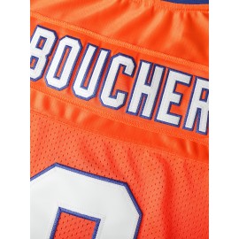 Men's #9 Waterboy Football Jersey - Vintage Style, Moisture-Wicking, Breathable Polyester, V-Neck Short Sleeve, Sizes S-XXXL, Perfect for Parties, Sports & Casual Wear, Outdoor Apparel | Athletic Style Top | Durable Jersey