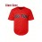 Men'S # 34 Red Baseball Jersey With 100% Polyester Fiber V-neck Sports Shirt And Loose Letter And Number Fit Suitable For Casual And Team Activities In Spring, Summer, Autumn, Size S-3XL