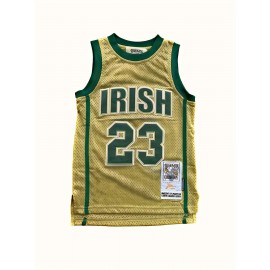Girls # 23 Sportswear Youth High School Basketball Uniform, Suitable For Ages 3-14, XS-XL